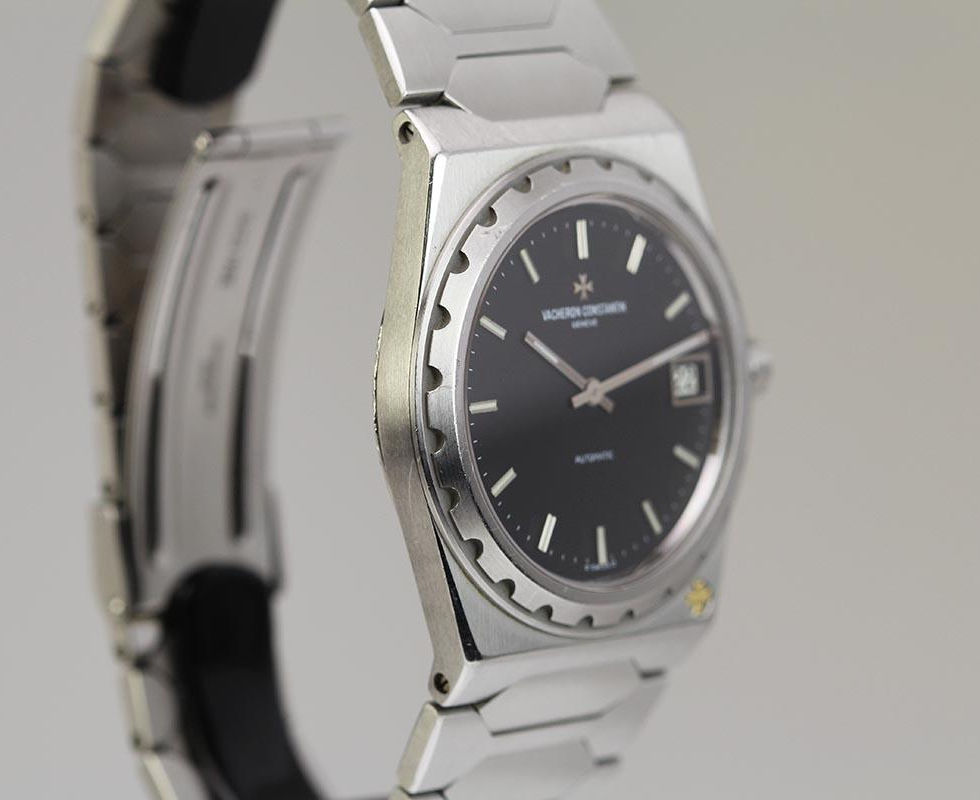 Side Of 1970's Stainless Steel Vacheron Constantin 222 Ref. 44018