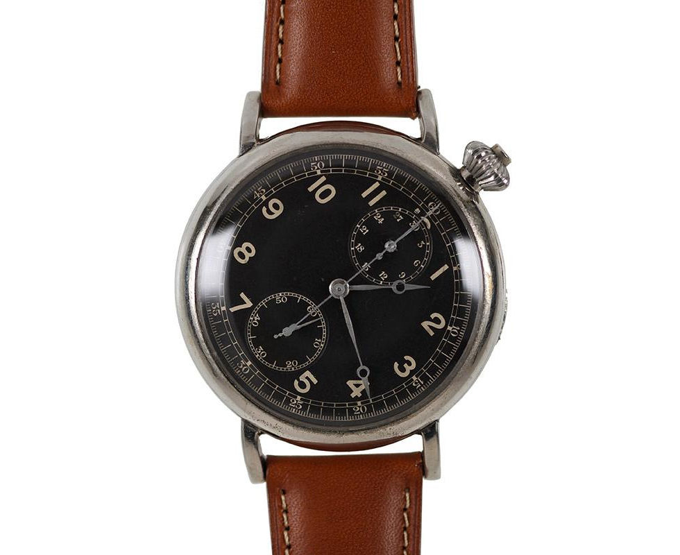 1934 Longines Avigation Hack Watch Type A-7 For The U.S. Army