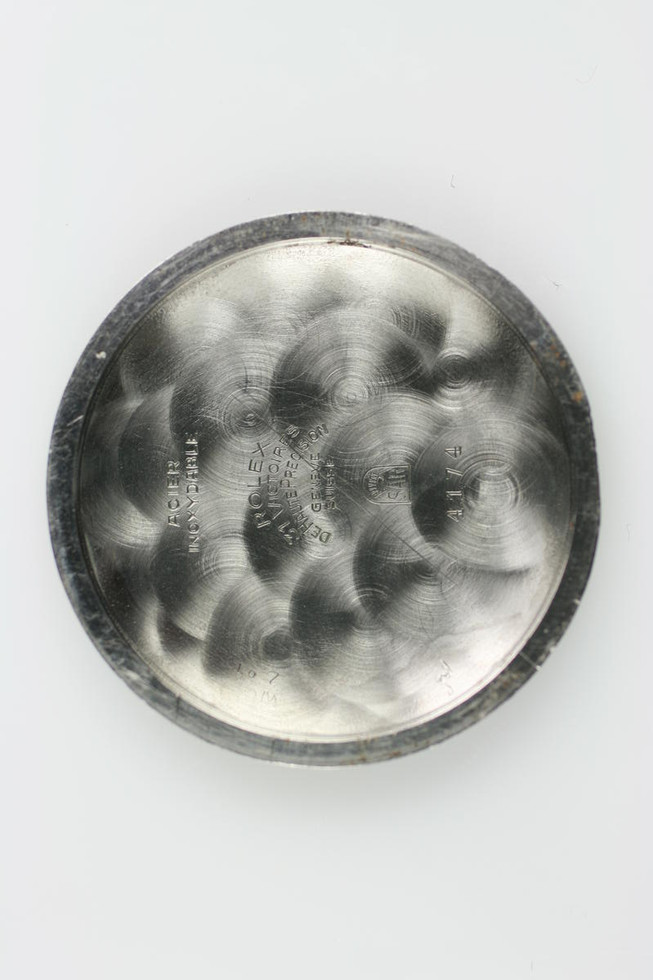 1950's Rolex Precision Stainless Steel Dress Watch Ref. 4174