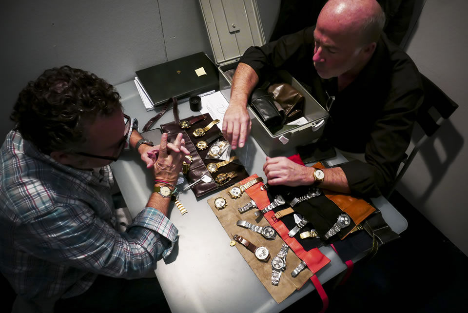 Inspecting Watches At Parma