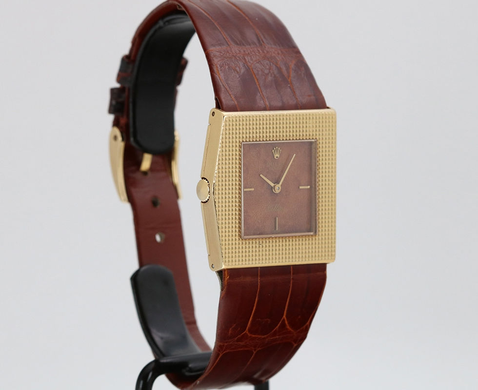 1981 Rolex Cellini Ref. 4126 With Burl Wood Dial