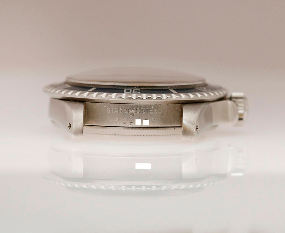 Between Lugs Of 1980 Tudor French Military Submariner Ref 94010