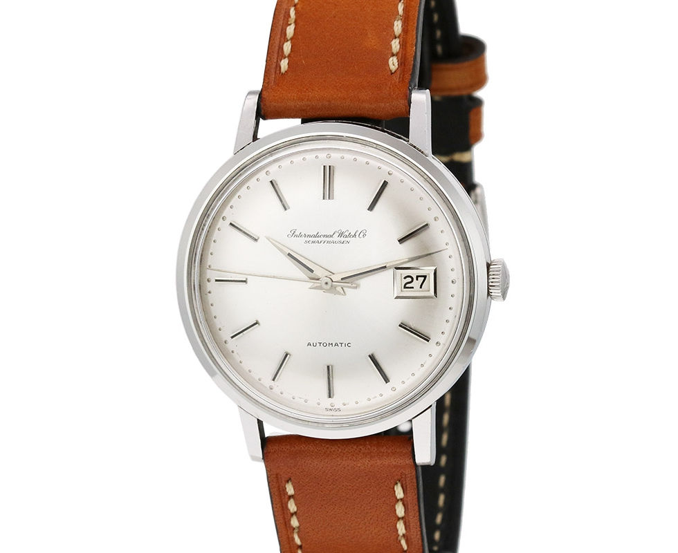 IWC Stainless Steel Automatic Wrist Watch Ref. 804A Circa 1960's