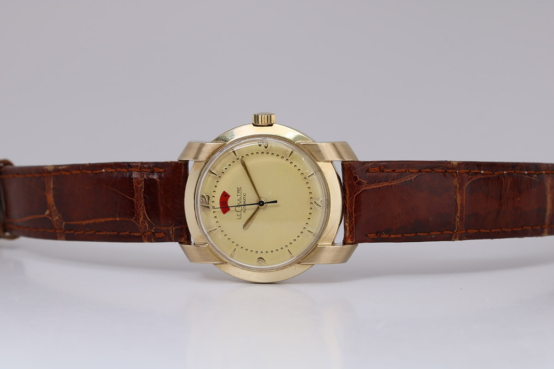 1950's LeCoultre 10Kt Gold-Filled Power Reserve Vintage Wrist Watch