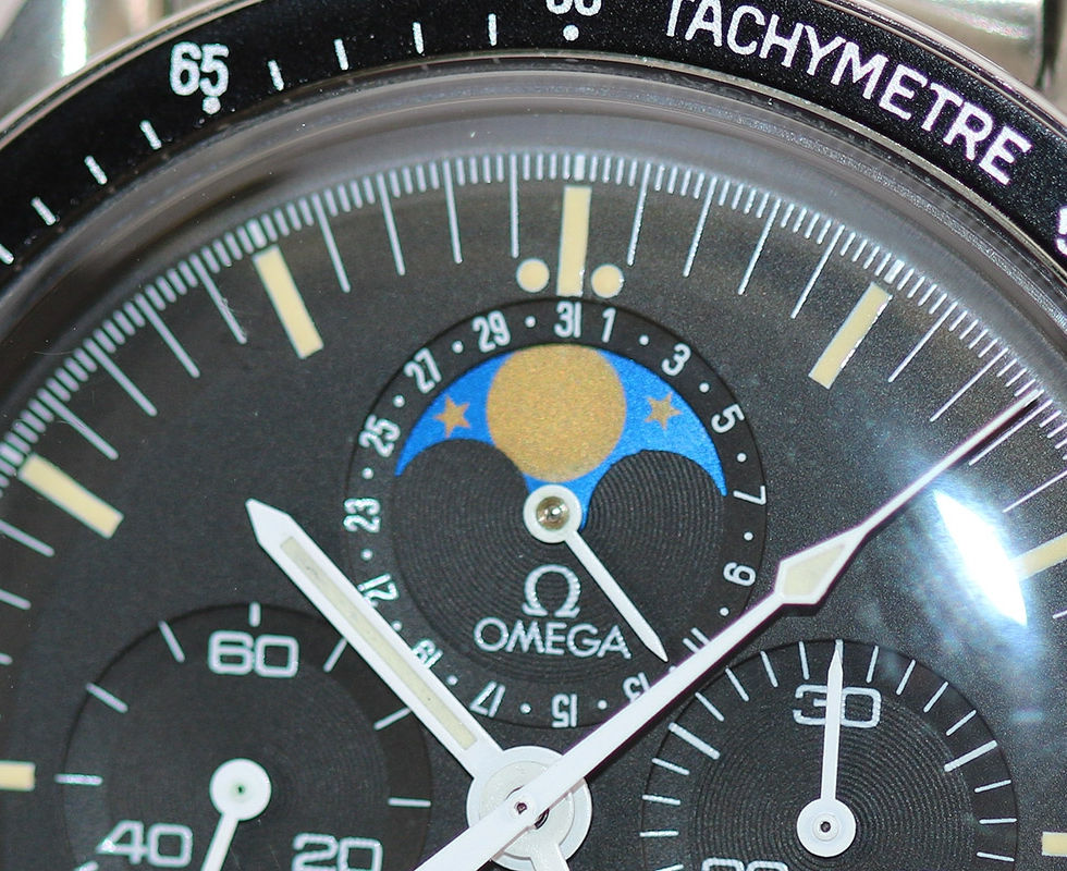 Dial Of 1988 Omega Speedmaster Professional Moonphase Ref ST 345.0809 C.R.S