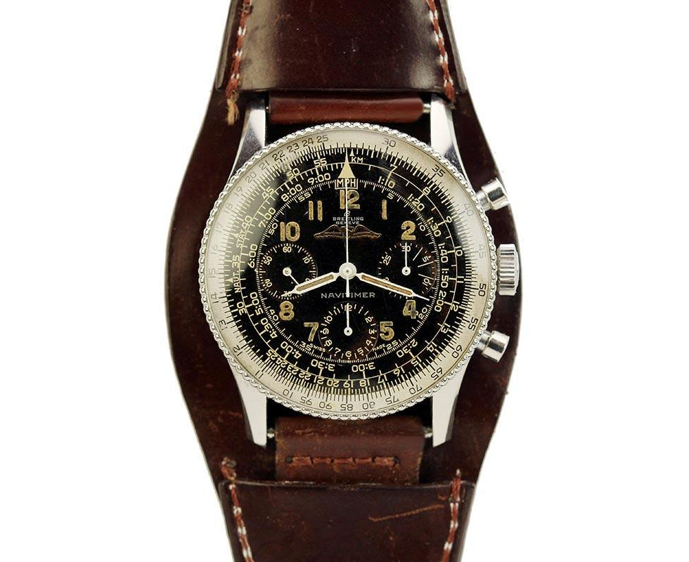 Breitling Navitimer Ref 806 Beaded Bezel