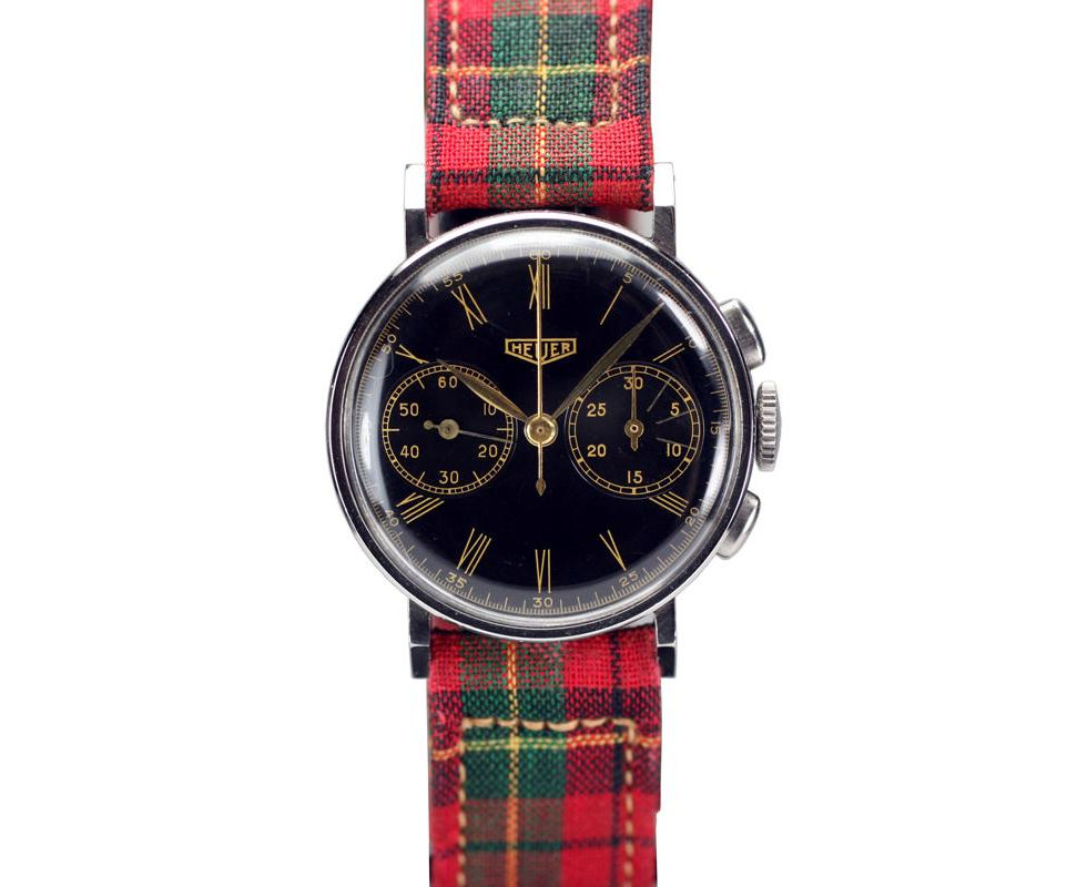 1950's Heuer Miniature Chronograph