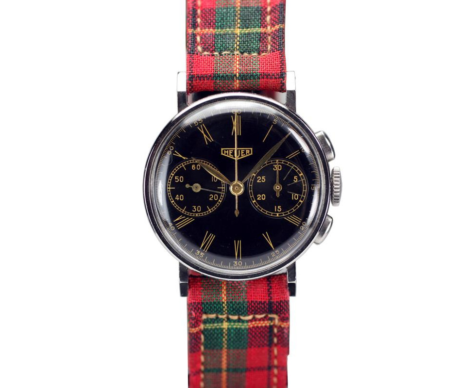 1950's Heuer Miniature Chronograph