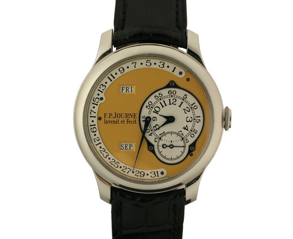 2000 F.P. Journe Octa Calendrier Platinum Wrist Watch