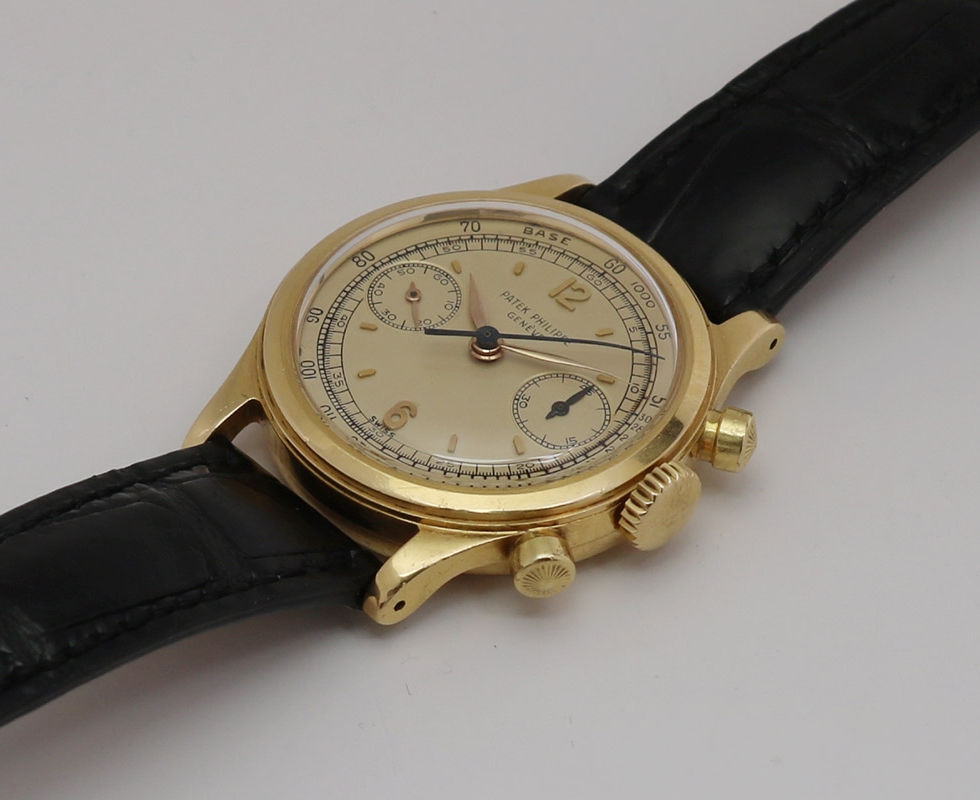 1950's Gold Patek Philippe Chronograph Ref. 1463