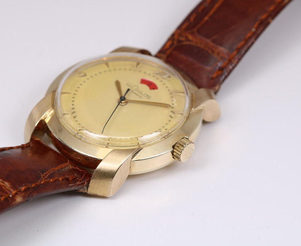 1950's LeCoultre 10Kt Gold-Filled Power Reserve Vintage Wrist Watch