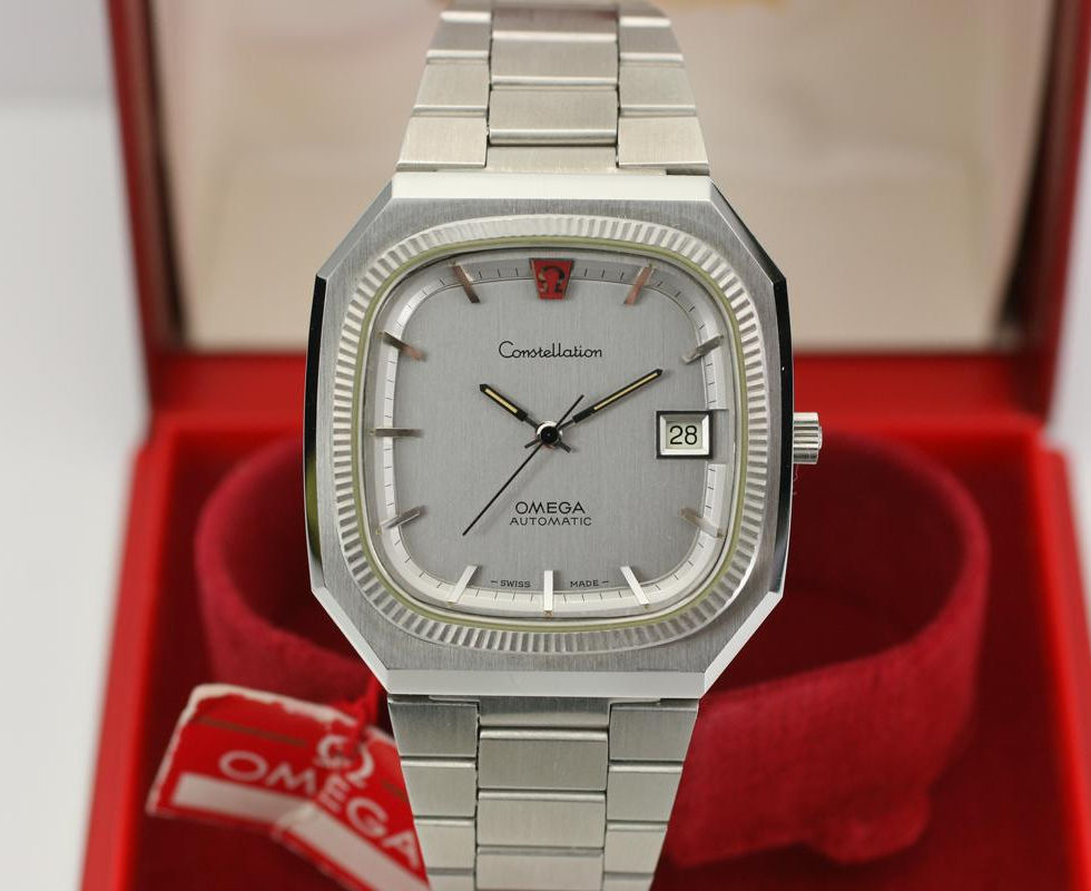 1970's Omega Constellation reference # ST 166.0234 with a caliber 1012 automatic movement With Box & Hang Tag