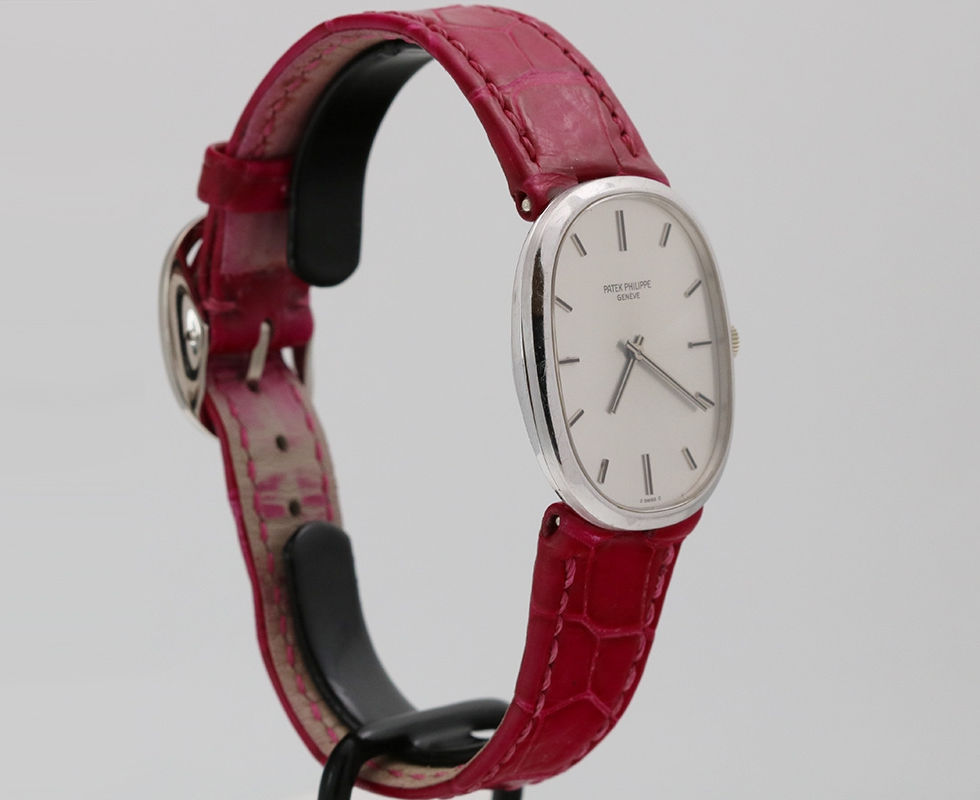 1970 Patek Philippe Golden Ellipse 18K White Gold Ref. 3748