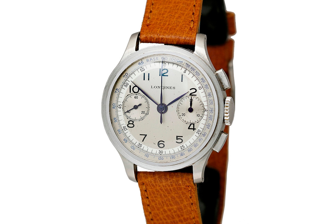 1947 Longines Stainless Steel 13ZN Chronograph Ref. 3504