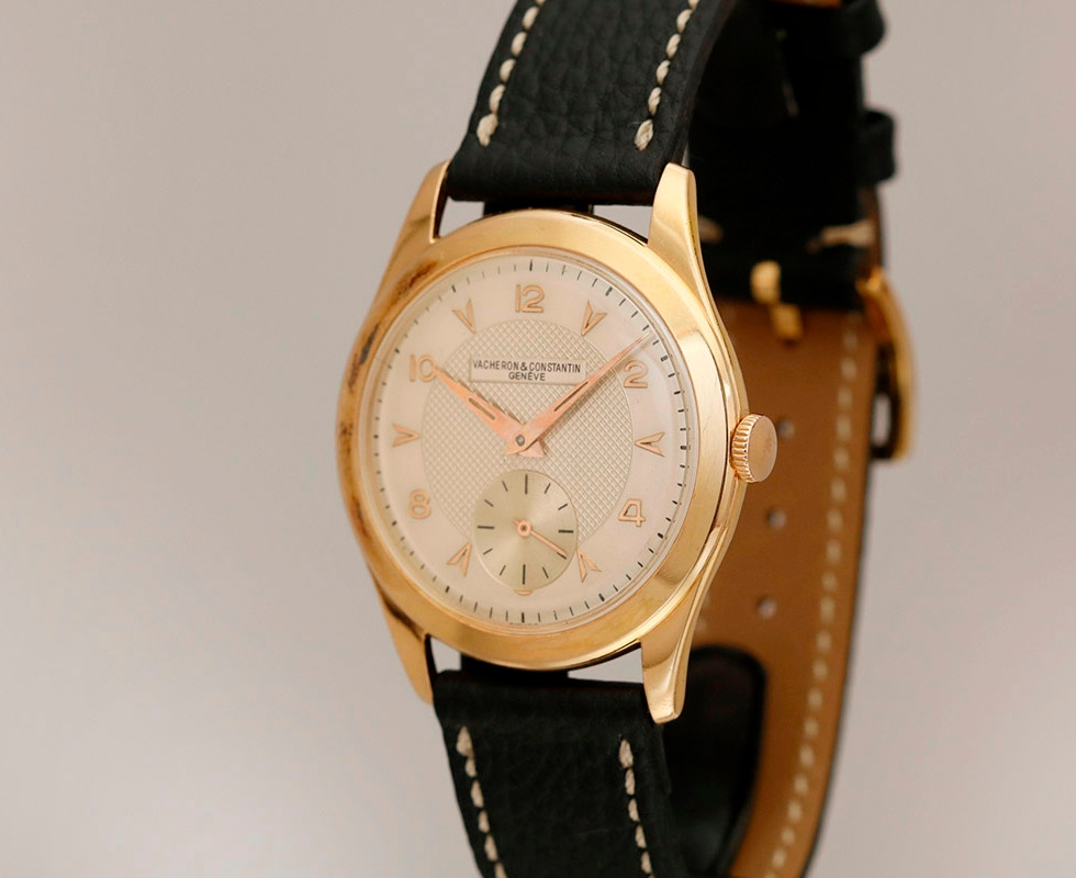 1950's Rose Gold Vacheron Constantin Dress Watch Ref. 4600