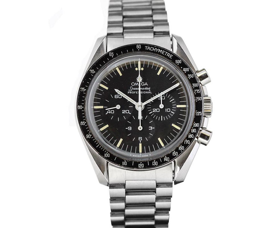 1985 Omega Speedmaster Chronograph Wrist Watch