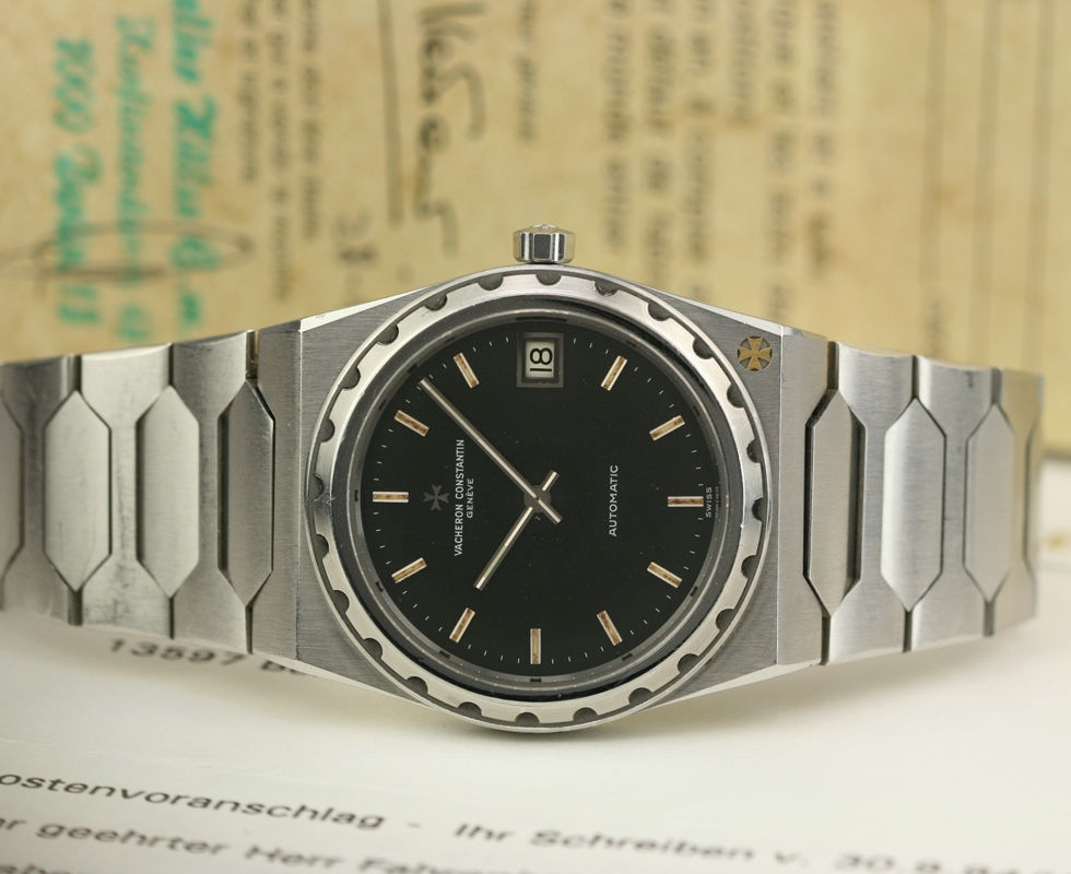 1970's Vacheron Constantin Model 222 Designed by Gerald Genta With Guarantee Papers