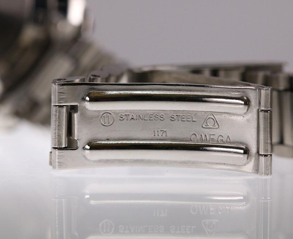 Inner Bracelet Clasp On 1969 Omega Speedmaster Professional Ref 145022-69 ST