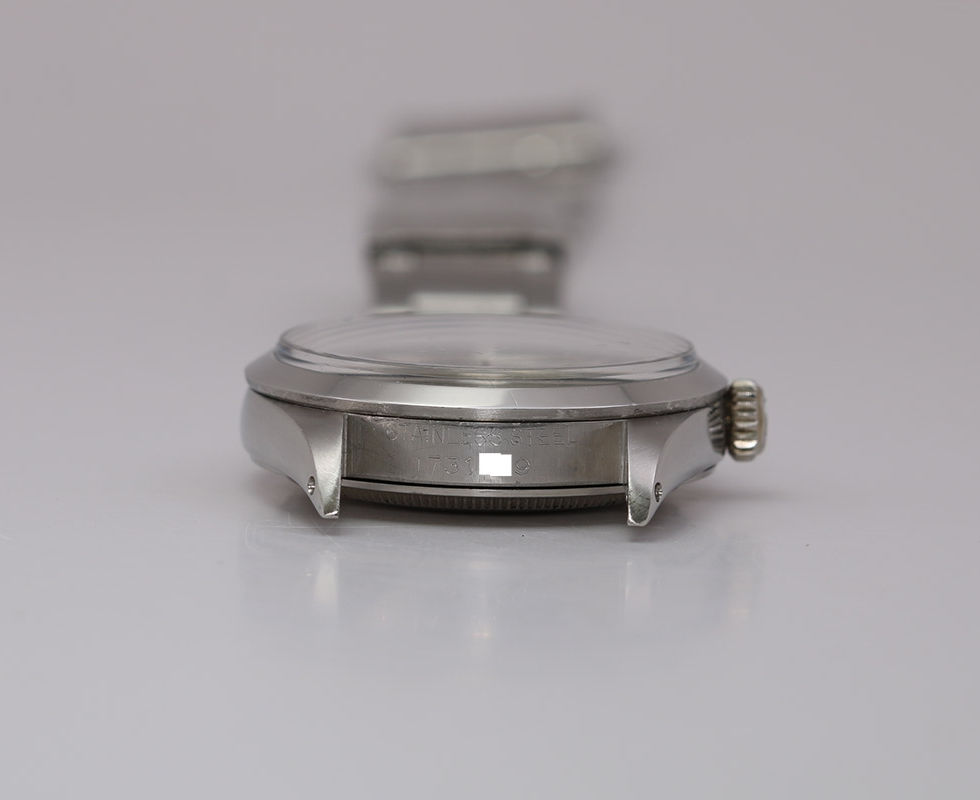 Between Lugs Of 1967 Early Rolex Explorer I Stainless Steel Wrist Watch Ref. 1016