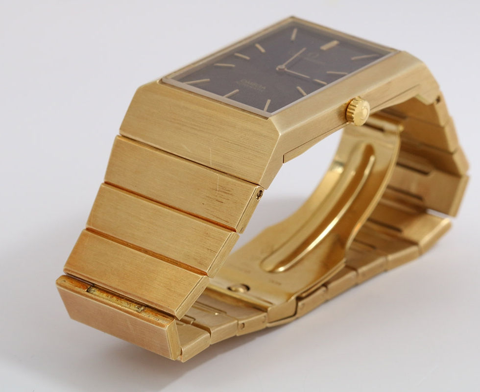 1977 Rare Gold Omega Constellation Ref. 8365 Bracelet Watch