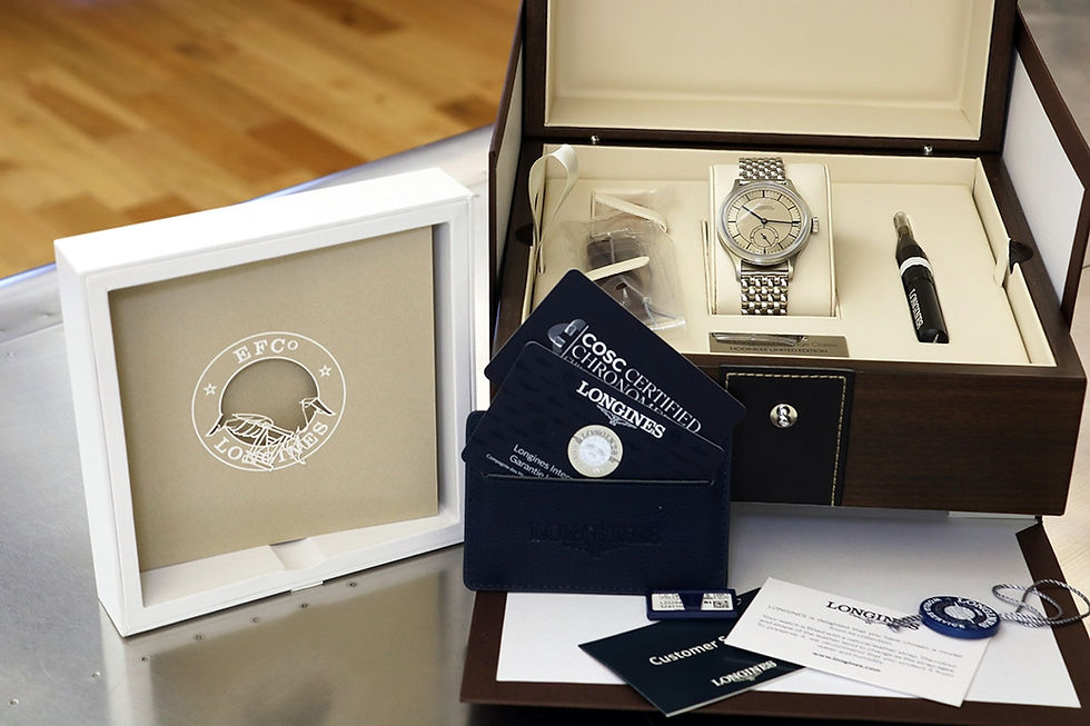 Longines Heritage Classic Wrist Watch for Hodinkee With Box & Papers