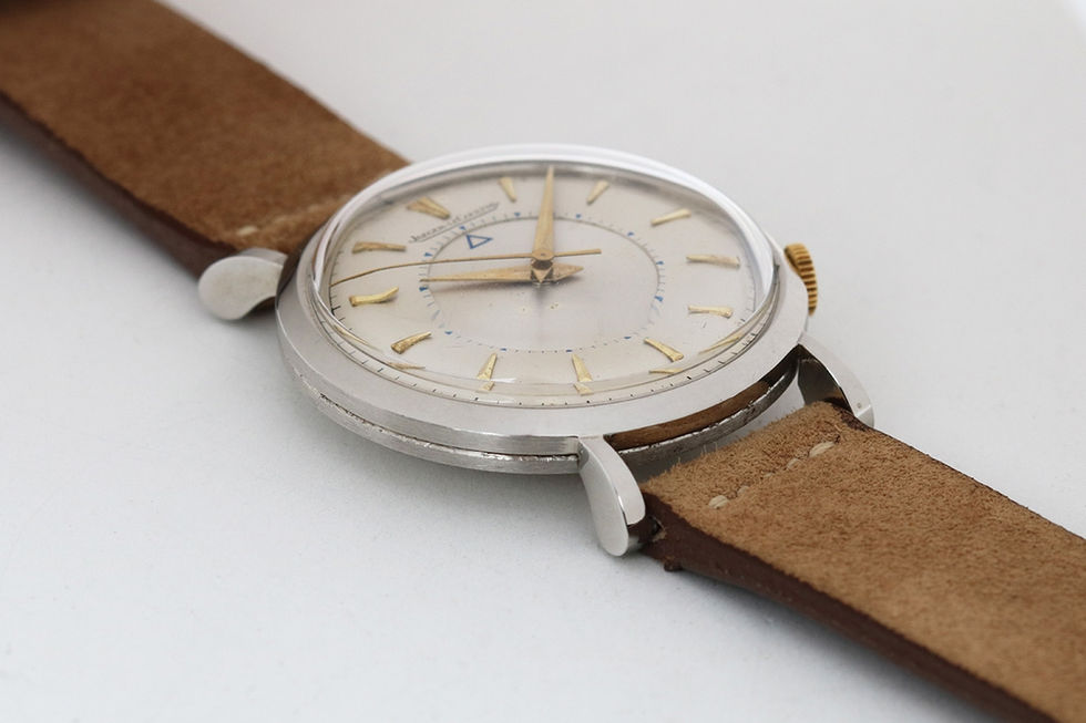 1950's Vintage Jaeger LeCoultre Memovox Alarm Wrist Watch
