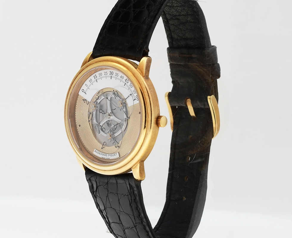 2000's Audemars Piguet Starwheel Gold Wrist Watch Ref. 25720BA