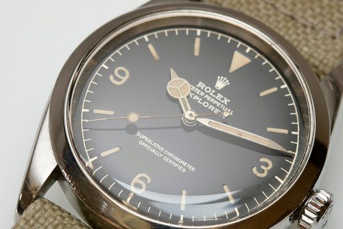 Early Rolex Explorer Ref. 1016 | Matthew Bain Inc.