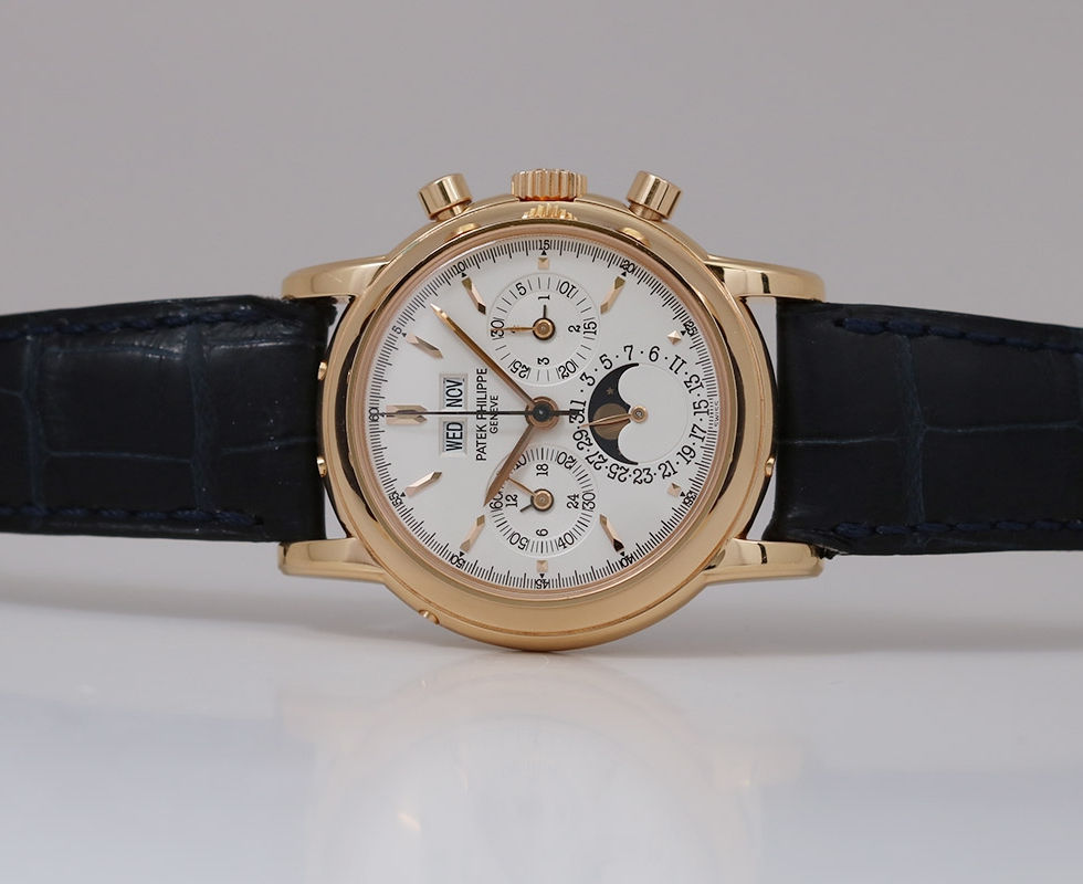 2004 Patek Philippe Perpetual Calendar Moon Phase Chronograph Ref. 3970ER