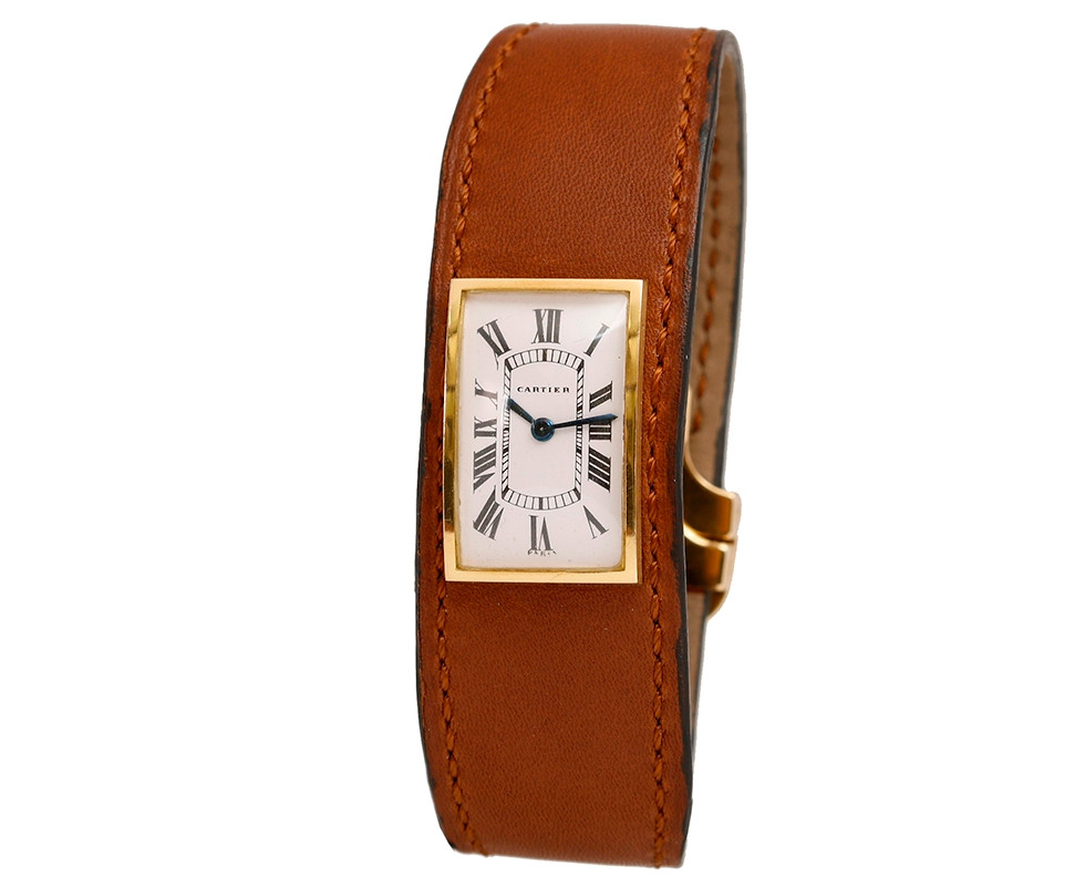 1970's Cartier Paris Cuff Tank Vintage Watch