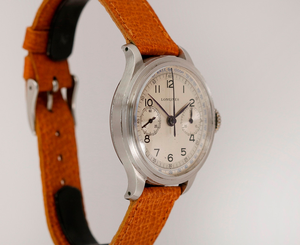 1947 Longines Stainless Steel 13ZN Chronograph Ref. 3504