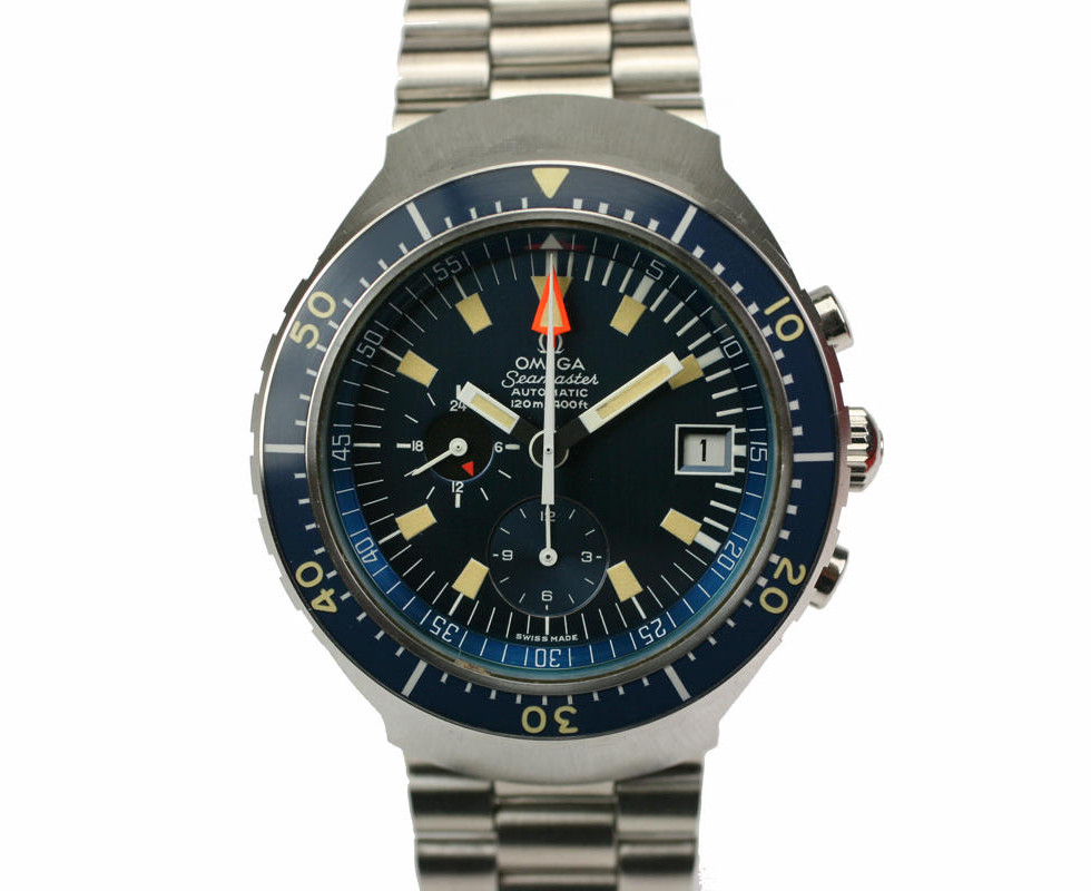 1974 Omega Seamaster Chronograph "Big Blue" Ref. 176 0004