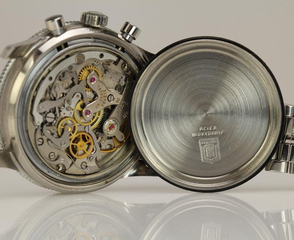 Venus Caliber 178 Movement In 1960's Universal Geneve Aero-Compax Ref. 890100/01