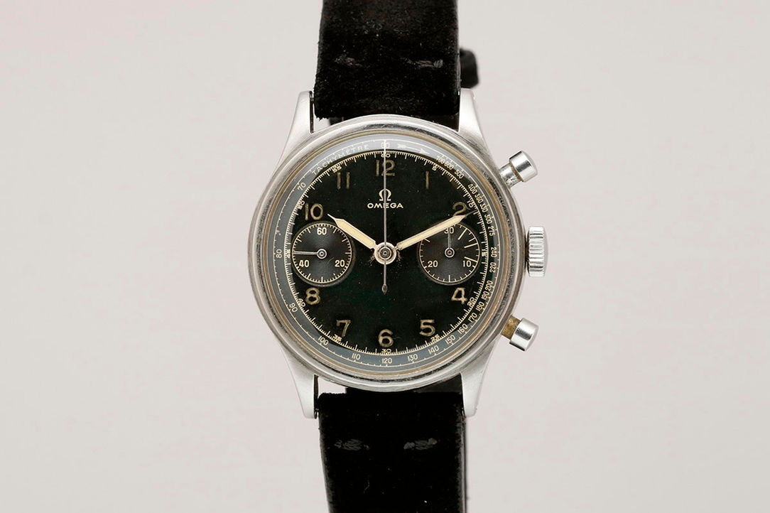 1944 Omega 33.3CHRO Chronograph Vintage Stainless Steel Ref. CK 2077