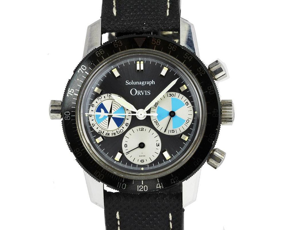 Heuer / Orvis Solunagraph Ref 2446SF