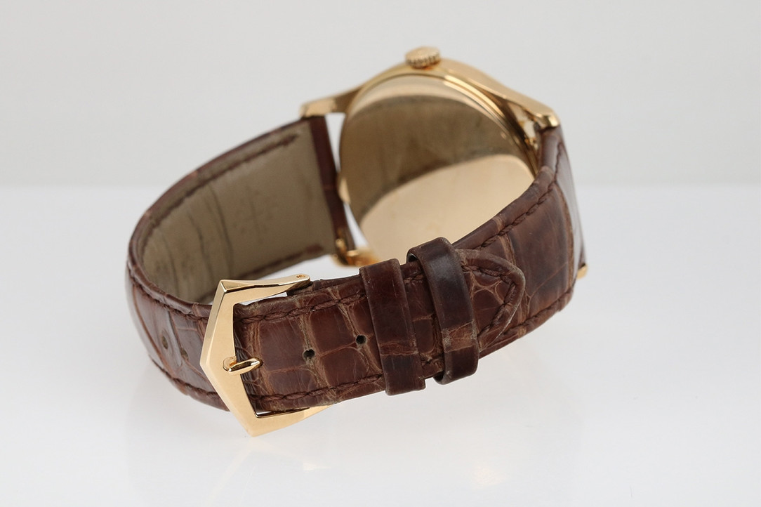 Back of 2010 Patek Philippe Yellow Gold Calatrava Ref. 5196