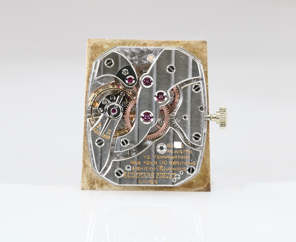 Audemars Piguet Rectangular Vintage Wristwatch Movement