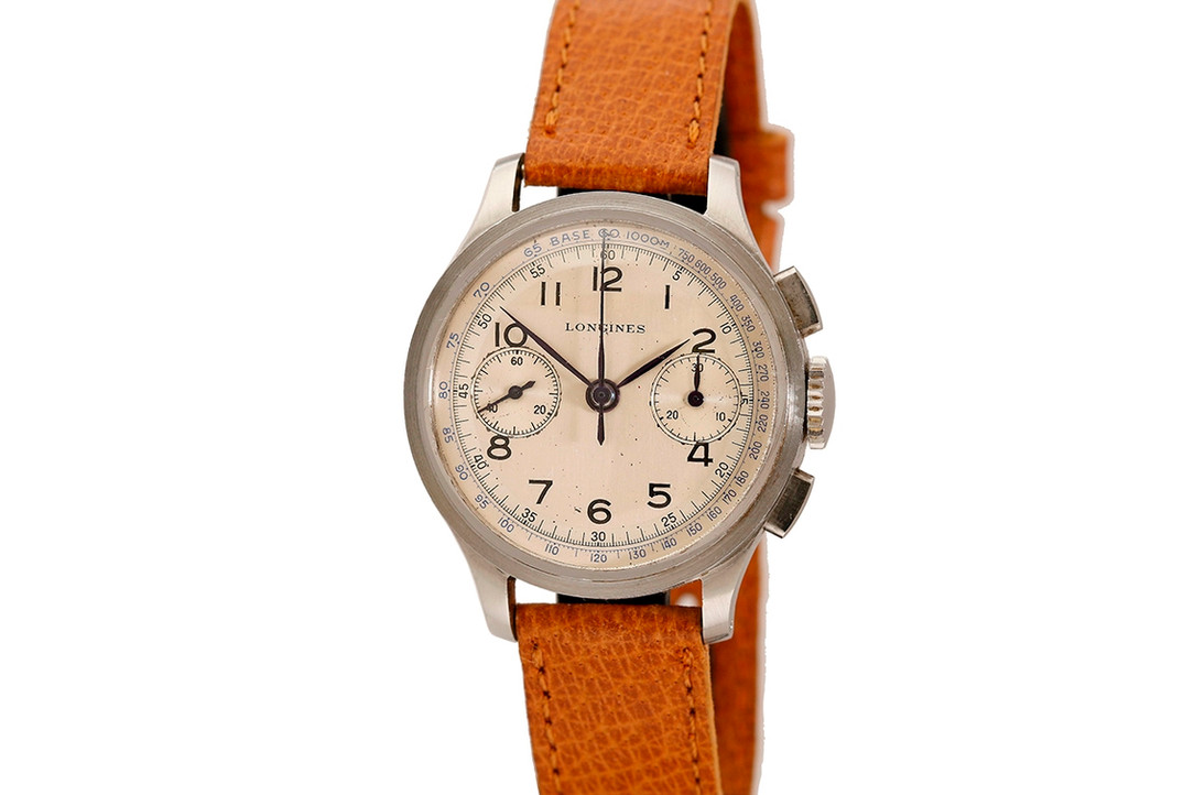 1947 Longines Stainless Steel 13ZN Chronograph Ref. 3504