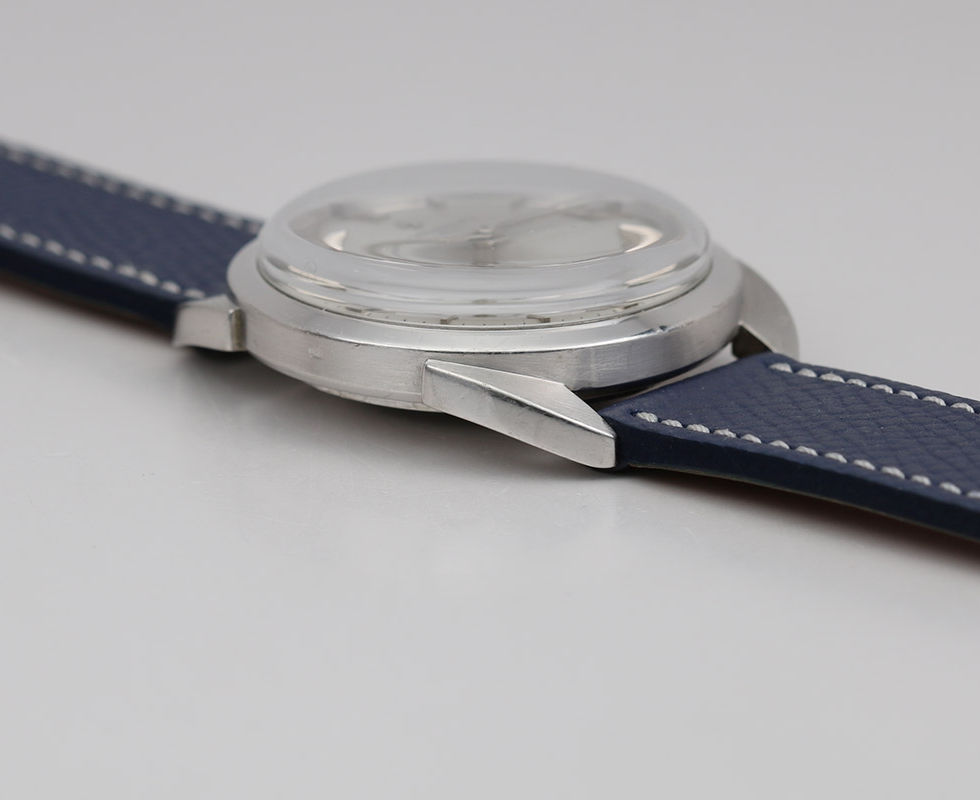 Side Of 1960's Vacheron Constantin Royal Chronometer White Gold Vintage Watch Ref 6694