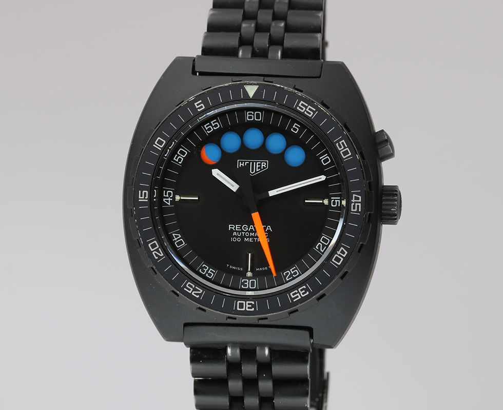 Heuer PVD Regatta Ref 134.601