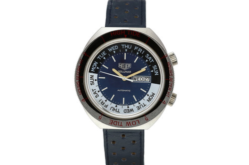 Heuer Solunar NOS with Original Box Matthew Bain