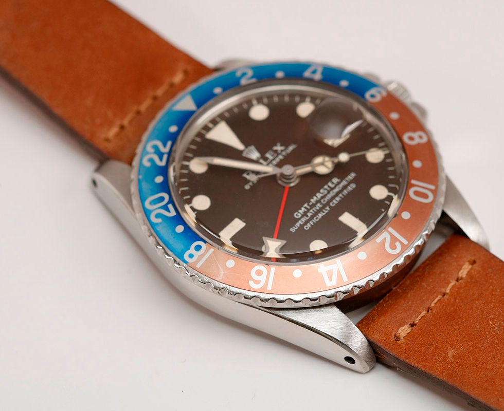 1968 Tropical Rolex GMT Master Wrist Watch Ref. 1675