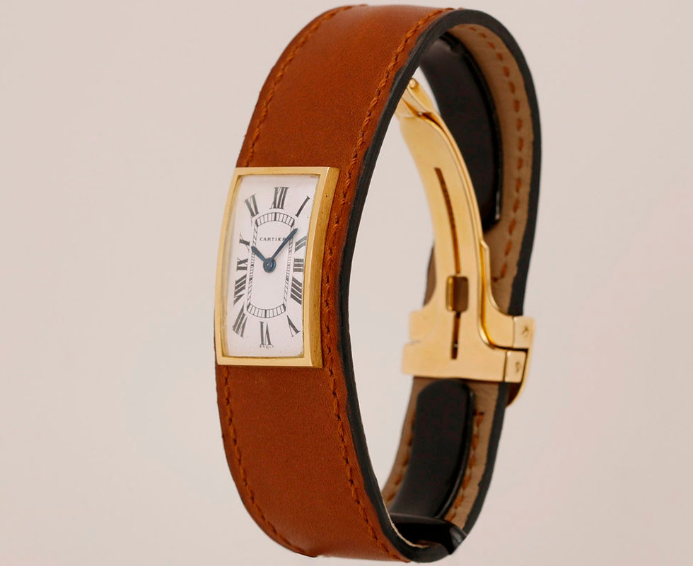 1970's Cartier Paris Cuff Tank Vintage Watch