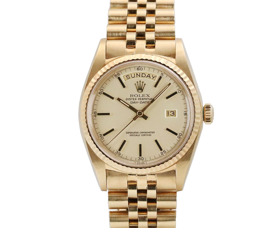 1970 Rolex Yellow Gold Day-Date Wrist Watch - Ref. 1803