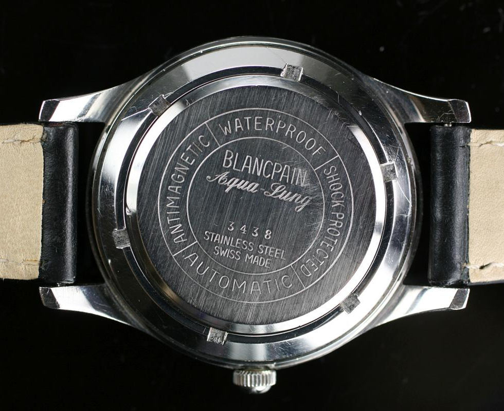 Blancpain Fifty Fathoms Aqualung Case Back