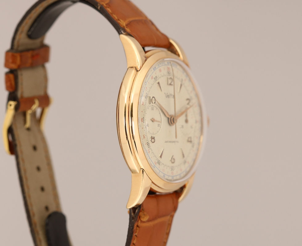 1940's Vetta Pink Gold Vintage Chronograph Ref. 1903 1