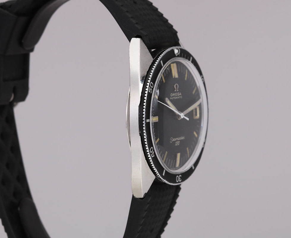 1967 Omega Seamaster 120 Stainless Steel Dive Watch Ref. 166.027