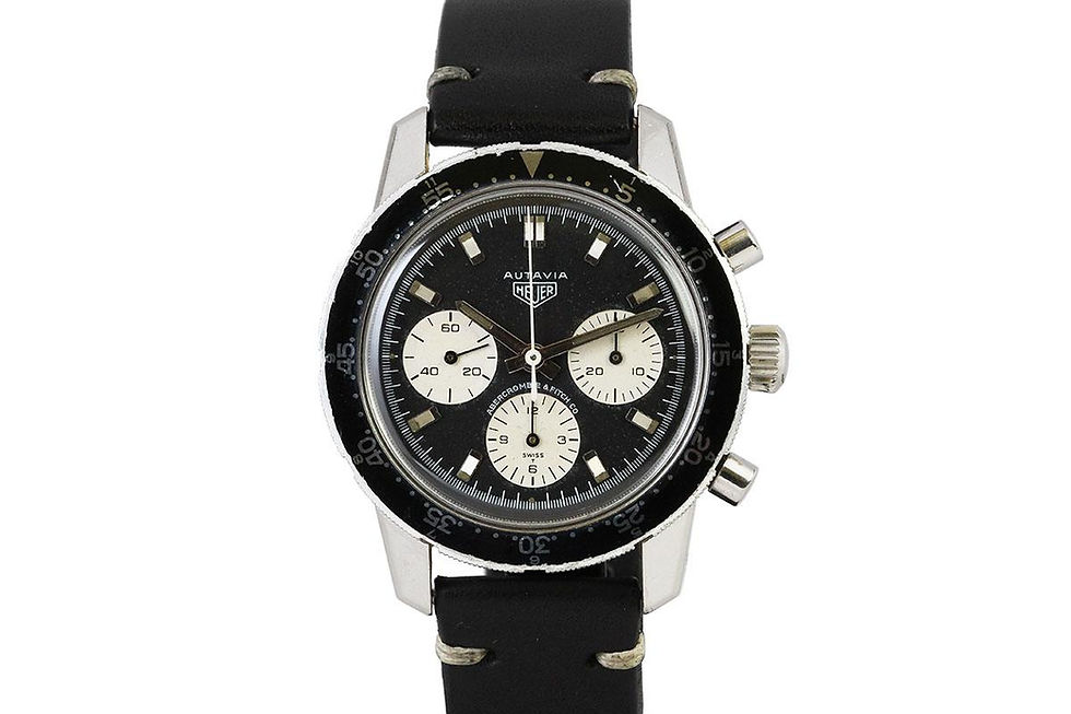 Heuer Autavia Ref. 2446 Retailed by Abercrombie & Fitch