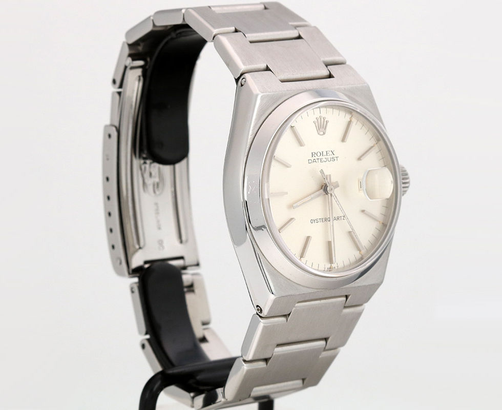 1978 Rolex Stainless Steel Oysterquartz Datejust Ref. 17000