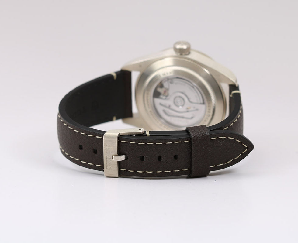 Back Of 2021 Tudor Black Bay Fifty-Eight .925 Silver Watch Ref. M79010SG-0001